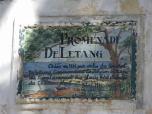1554 et voila la plaque de Letang 
